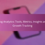 Blog Analytics: Tools, Metrics, Insights and Growth Tracking
