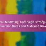 Email Marketing: Campaign Strategies, Conversion Rates and Audience Growth